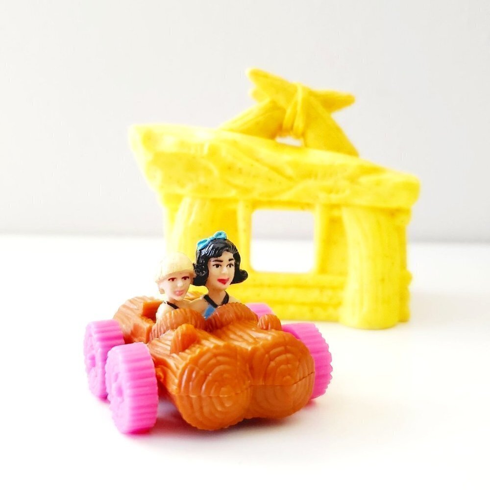 Vintage 90s McDonald’s Flintstones Bedrock Betty Barney House Cars